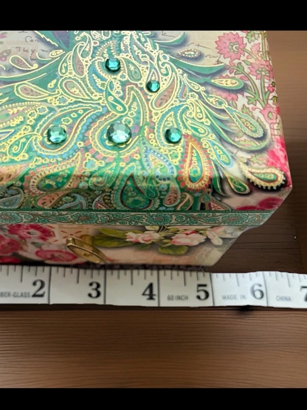 PUNCH STUDIO Candle Music Box Peacock Light Floral Scent Swan Lake Gift Set